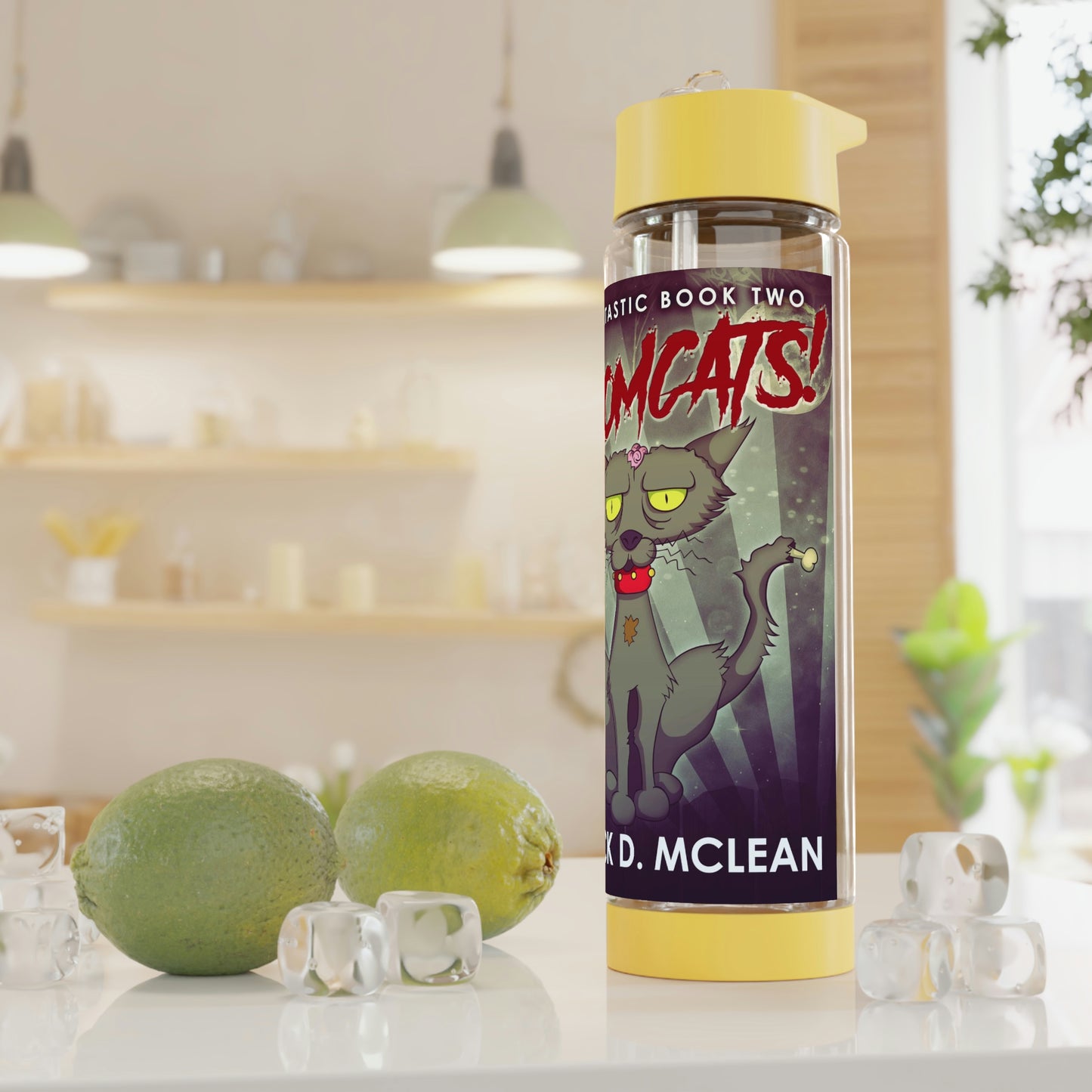 Zomcats! - Infuser Water Bottle