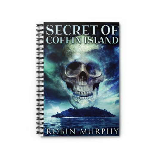 Secret Of Coffin Island - Spiral Notebook