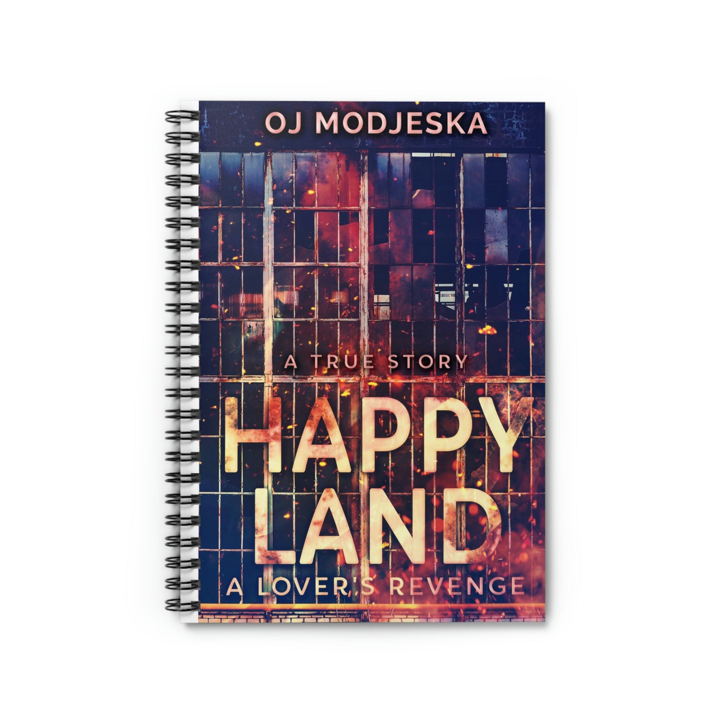 Happy Land - A Lover's Revenge - Spiral Notebook