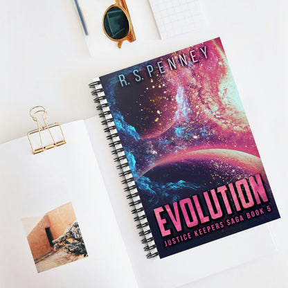 Evolution - Spiral Notebook