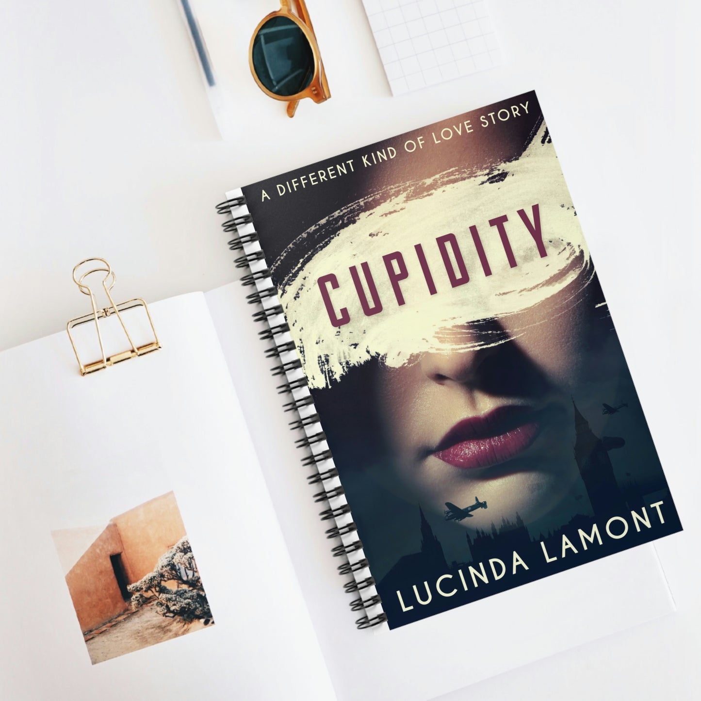 Cupidity - Spiral Notebook