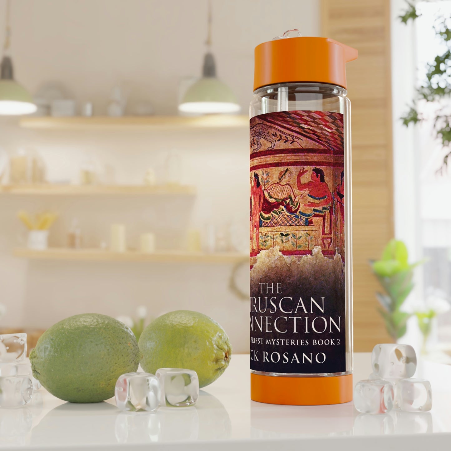 The Etruscan Connection - Infuser Water Bottle