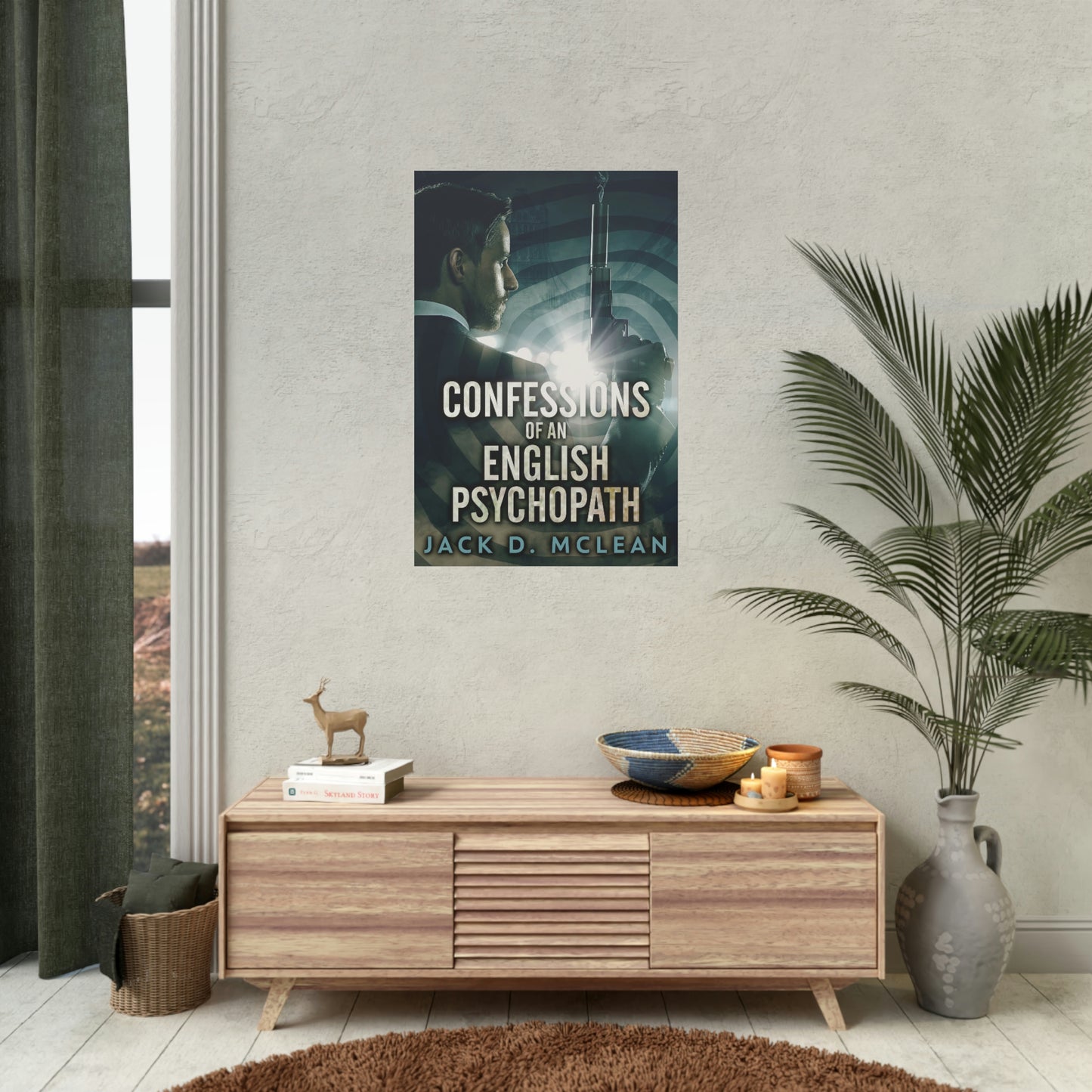 Confessions Of An English Psychopath - Rolled Poster