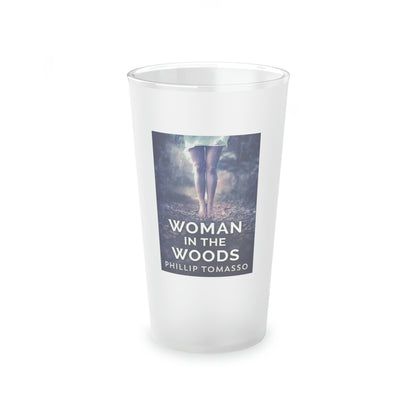 Woman in the Woods - Frosted Pint Glass