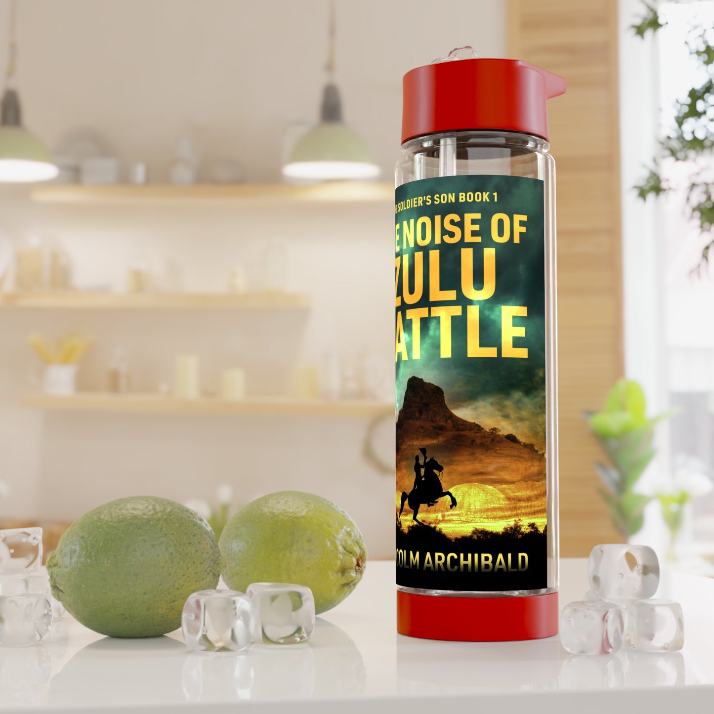 The Noise of Zulu Battle - Infuser Water Bottle