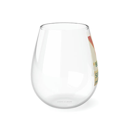 Before The Sun Sets - Stemless Wine Glass, 11.75oz