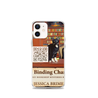 iphone case with cover of Jessica Brimer's book A Binding Chance