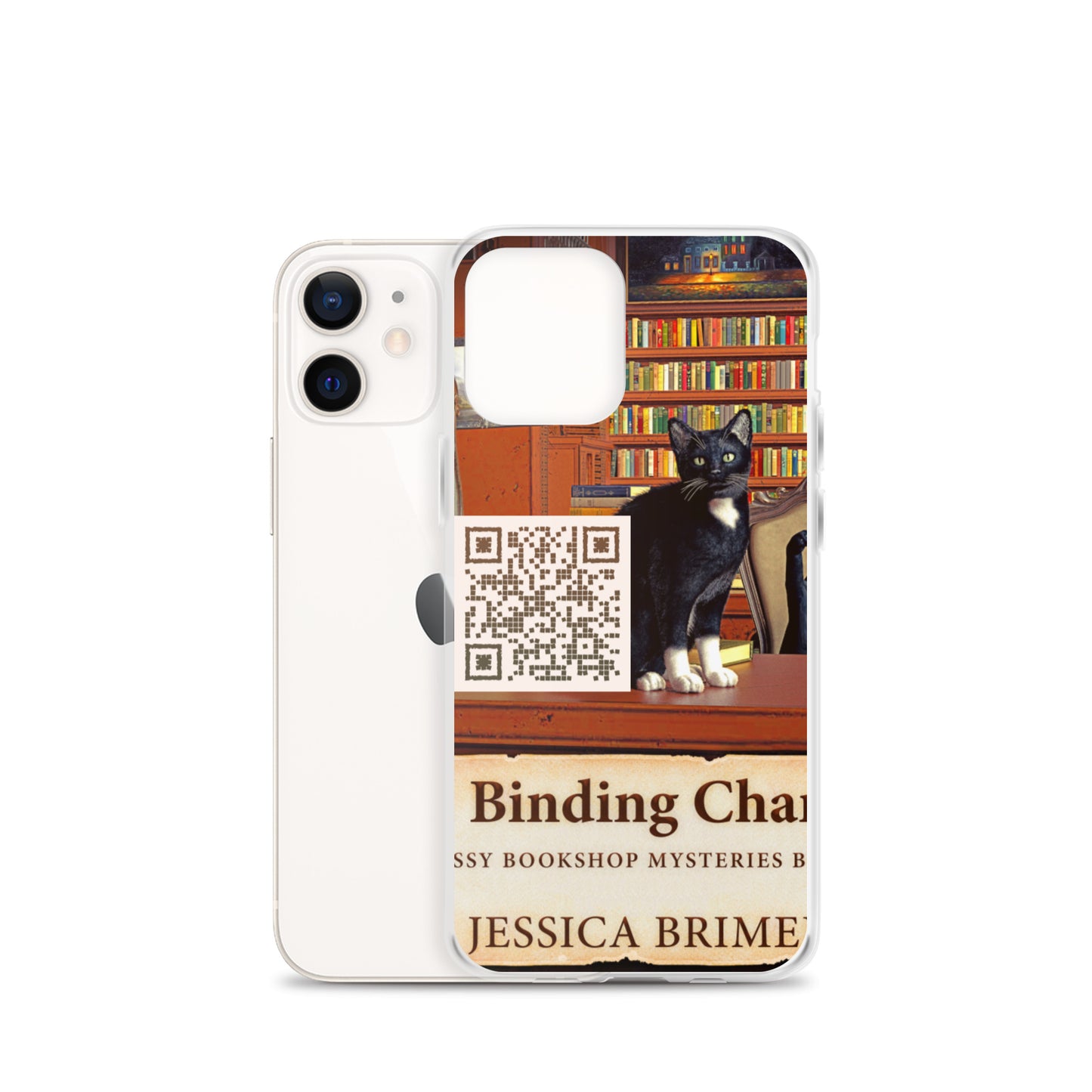 iphone case with cover of Jessica Brimer's book A Binding Chance