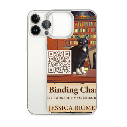 iphone case with cover of Jessica Brimer's book A Binding Chance