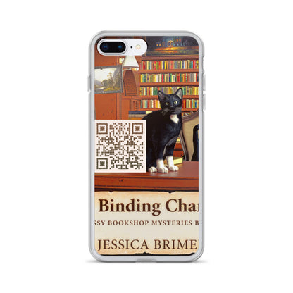 iphone case with cover of Jessica Brimer's book A Binding Chance