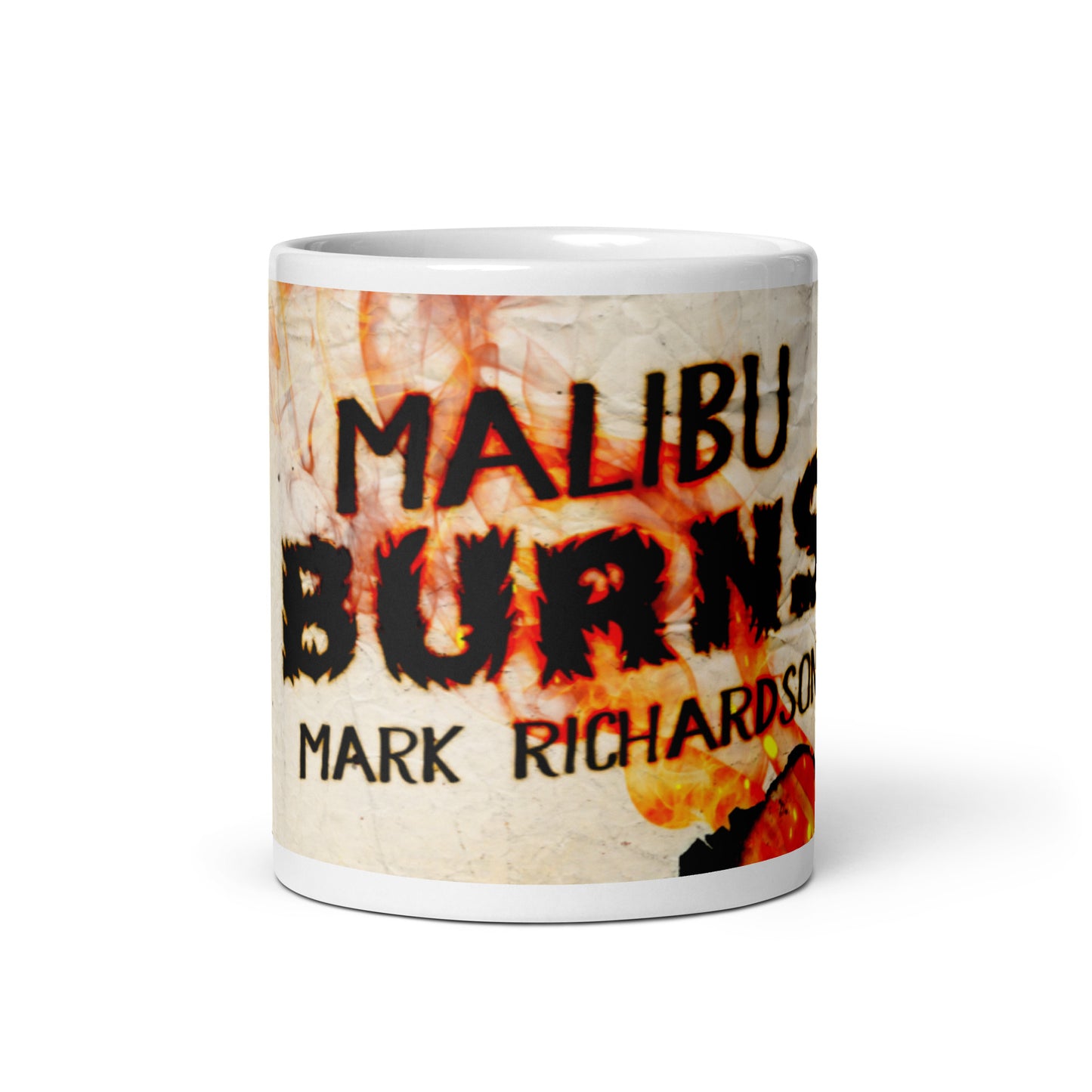 Malibu Burns - White Coffee Mug