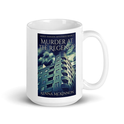 Murder At The Regency - White Coffee Mug